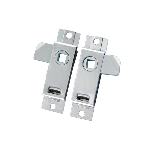 MS613 Budget Lock, 90° Turn, A3 Steel, Zinc Alloy Latch, Blue Zinc Plating, IP54 Rated