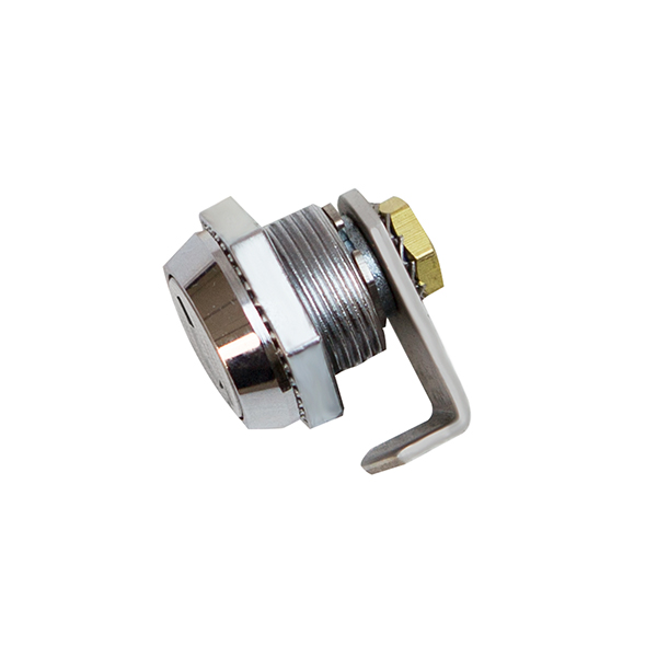 MS208 Quarter Turn Cam Lock, IP54, Zinc Alloy Body, Bright Chrome Finish