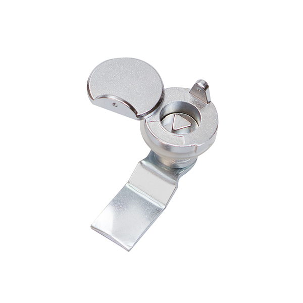 MS705-3A Cam Lock with Dust Cap, 90° Rotation, Zinc Alloy Base, Key Lockable