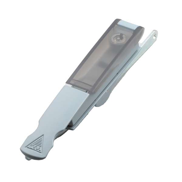 MS853 Rod Control Latch with Zinc Alloy Handle and Blue-gray Plastic Base