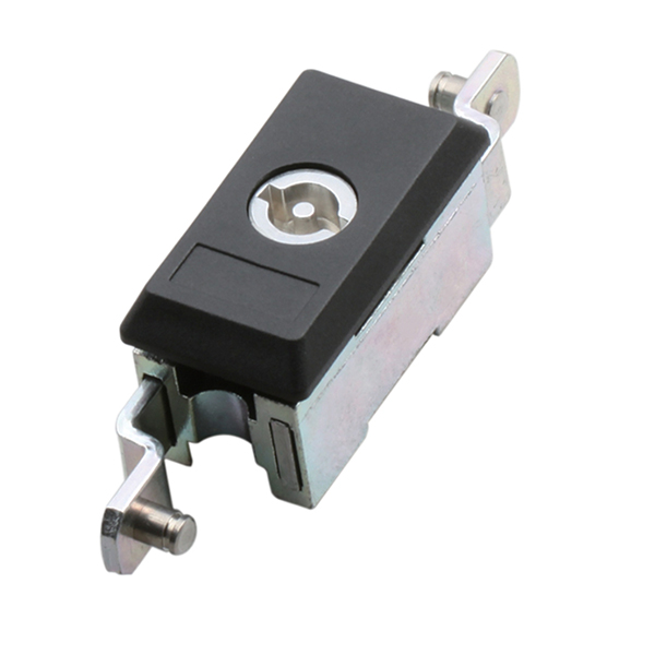 MS875-1A Compact Swing Handle Lock with Tool-Type Cylinder and Transmission Bar, Three-Point Rod System