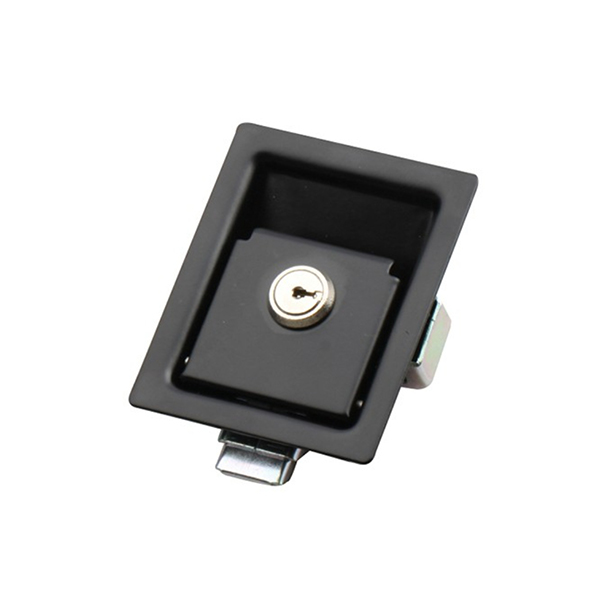 MS866-4 Compact Push-to-Close Latch with Black Matte Finish