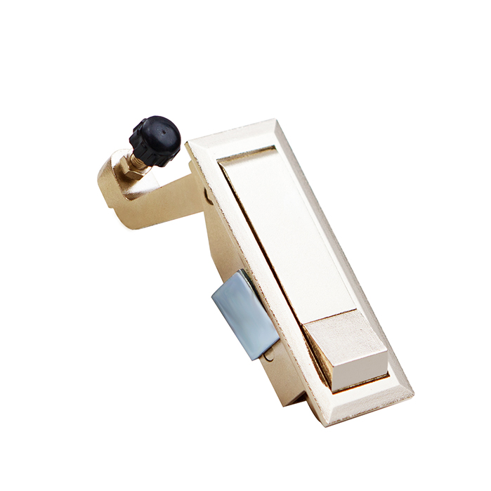 MS708 Compression Lever Latch, Swinghandle, Keyless, 1-12mm Panel, Adjustable Grip, Zinc Alloy, Chrome-Plated Finish