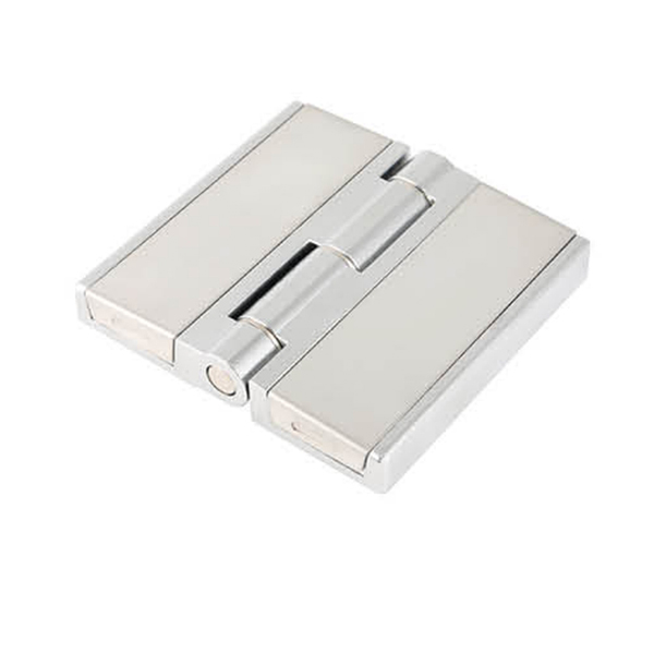 CL058 Concealed Hinge, 180° Rotation, High-Strength Zinc Alloy, Matt Chrome Plating, Multiple Size Options