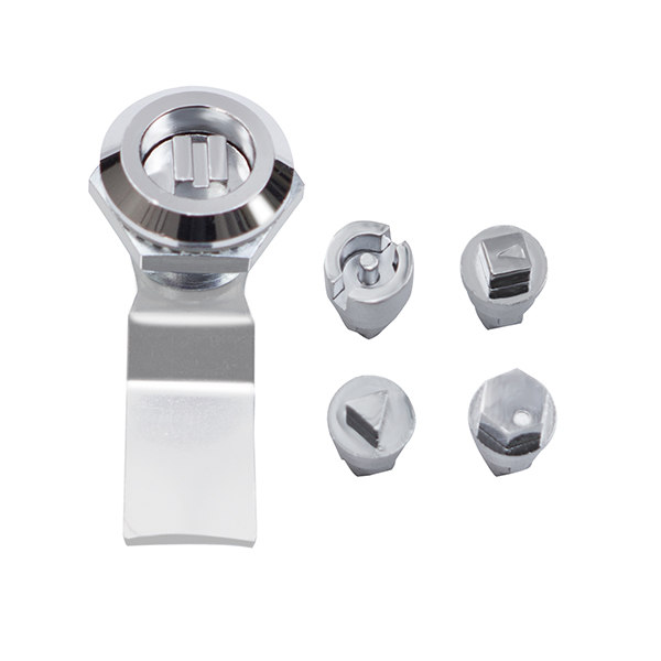 MS705 Cam Lock, 90° Rotation, Customizable Lock Core and Body Height, IP54 Rated