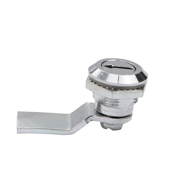 MS705-3J Cam Lock, Stainless Steel Base, 90° Turn, Key or Keyless Options, Chrome-Plated