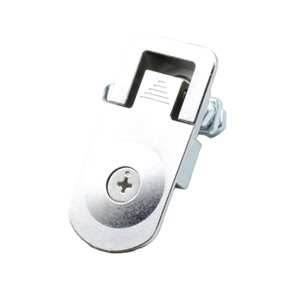 MS726-1 Compression Lever Latch, Push Button, Key Locking & Non-Locking Options, Zinc Alloy, Chrome-Plated, Adjustable for Varied Door Heights