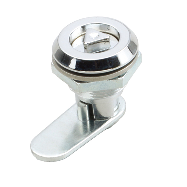 MS761 Cam Lock with Chrome Plated Finish, Zinc Alloy Base, 90° Turn Lock