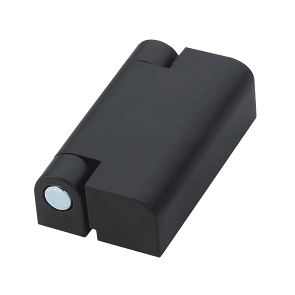 CL219 Offset Concealed Hinge, Black Powder Coat, Zinc Alloy, 180° Opening, Compatible with Multiple Door Thicknesses