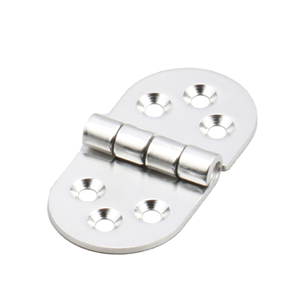 CL238 Stainless Steel Hinge, Electroplated 180° Opening Angle, Heavy Duty Industrial Hinge for Cabinets and Enclosures