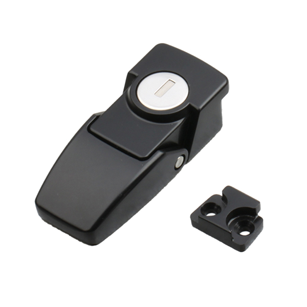 DK604 Draw Latch, Zinc Alloy, No Restriction, Black Powder Coated, 76mm Option Available