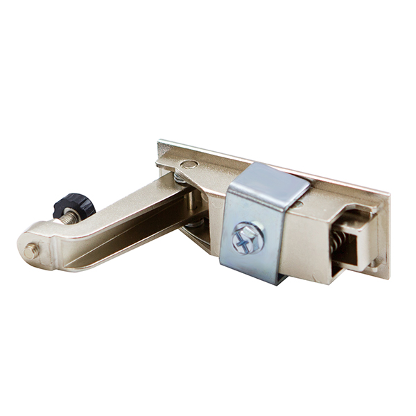 MS708 Compression Lever Latch, Swinghandle, Keyless, 1-12mm Panel, Adjustable Grip, Zinc Alloy, Chrome-Plated Finish