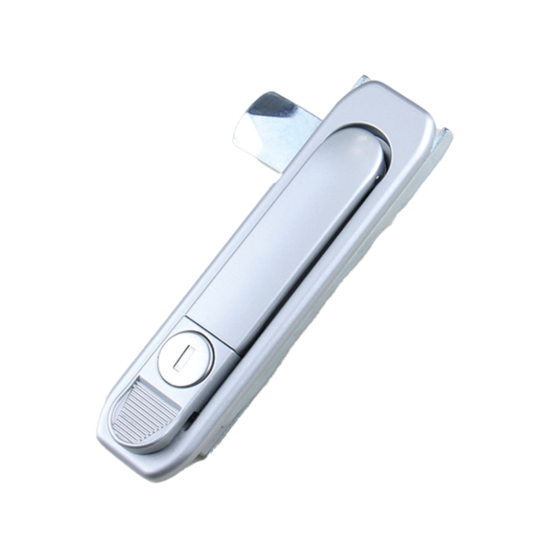 MS738 Swinghandle Latch, Quick-Release, Key Locking, Single or Multi-Point Locking, Zinc Alloy, Nano-Matte Finish, Adjustable for 1-3 Point Locking