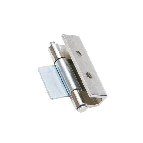 CL237 Corner Hinge, Lift-Off Removable Hinge, 90° Opening, Zinc Alloy, Sand Blasted Finish