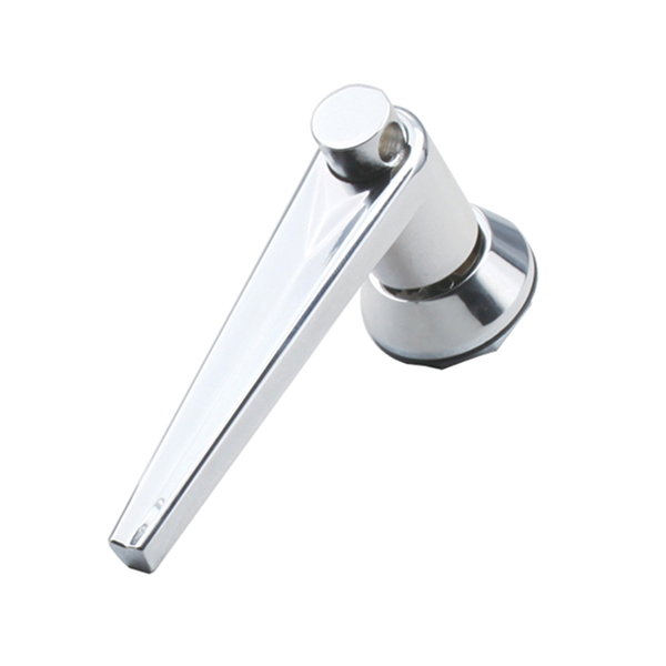 MS301-1 L-Handle Cam Lock, Zinc Alloy, 90° Turn, Key Lockable, Chrome-Plated Finish