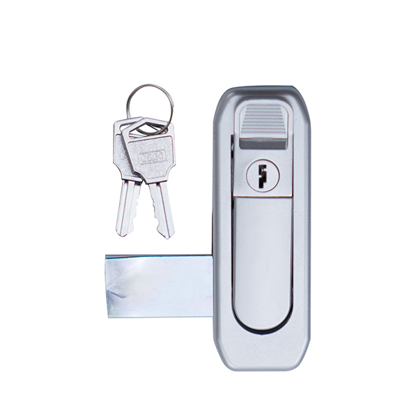 MS738 Swinghandle Latch, Quick-Release, Key Locking, Single or Multi-Point Locking, Zinc Alloy, Nano-Matte Finish, Adjustable for 1-3 Point Locking