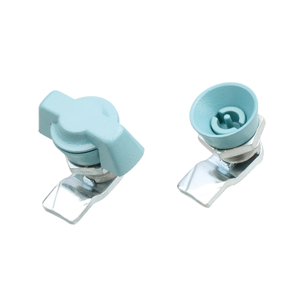 MS705-K Cam Lock, Zinc Alloy, 90° Rotation, Customizable Peacock Green Finish