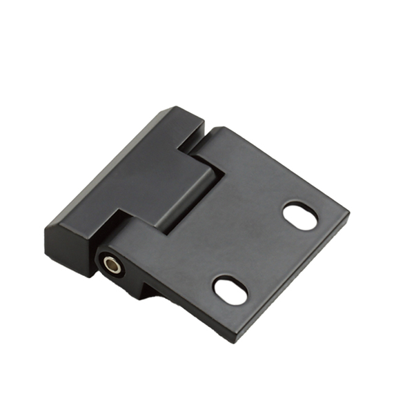 CL123 Aluminum Alloy Hinge with Black Matte Finish, 1500N Axial Load Capacity