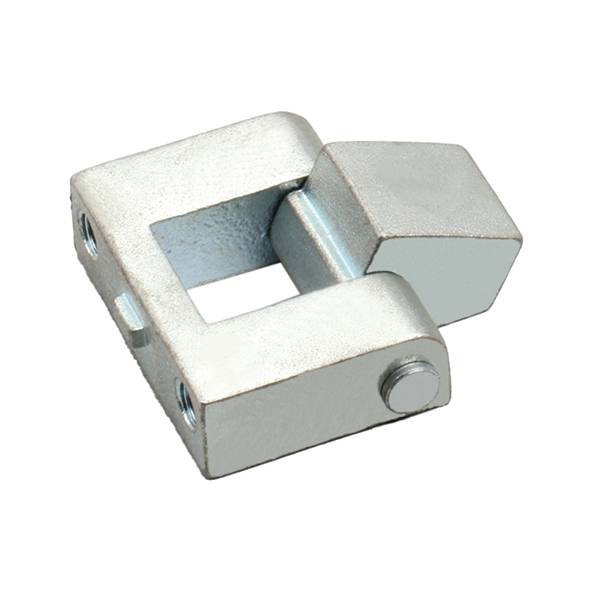 CL133 Zinc-Plated Carbon Steel Hinge with 2000N Axial Load Capacity