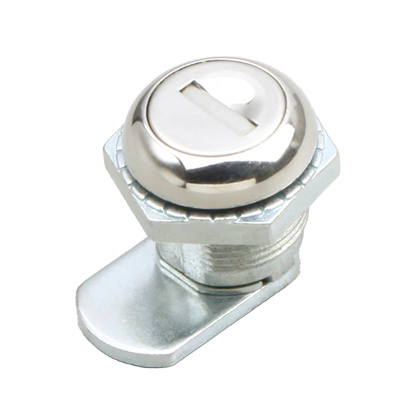 MS744 Cam Lock with 90° Rotation, Zinc Alloy Construction, Zinc-Plated Steel Cam