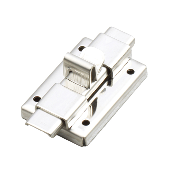 DK610 Stainless Steel Sliding Bolt Latch with Electrolytic Finish, 765N Load Capacity