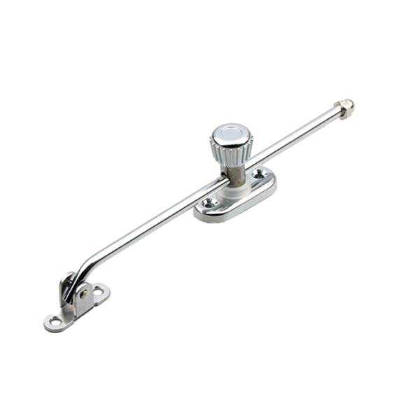 TX100-B Adjustable Friction Stay with Knob Lock, Model TX100-B, Polished Chrome Finish