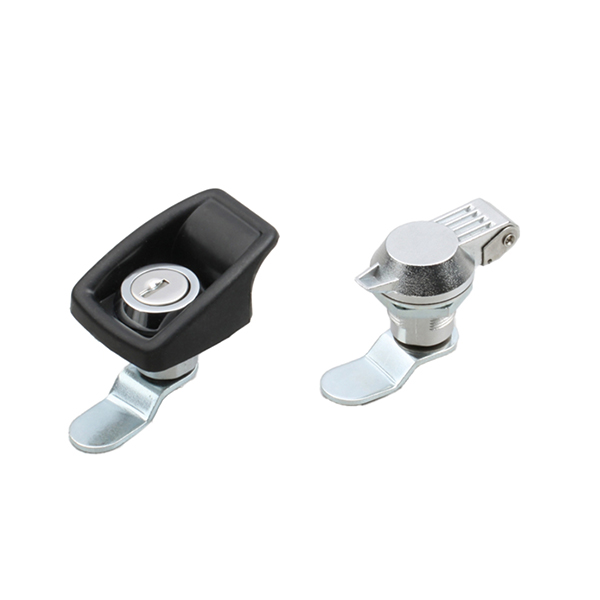 MS706 Cam Lock with 180° Rotation, Polished Zinc Alloy and Carbon Steel Construction