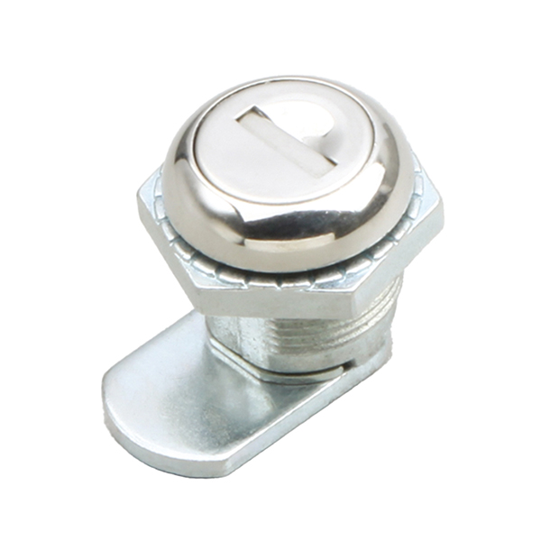 MS744 Cam Lock with 90° Rotation, Zinc Alloy Construction, Zinc-Plated Steel Cam