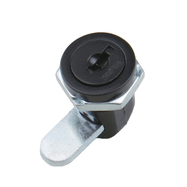 MS786 Locking Cam – 180° Rotation, Black-Coated Zinc Alloy, Secure Lock Core