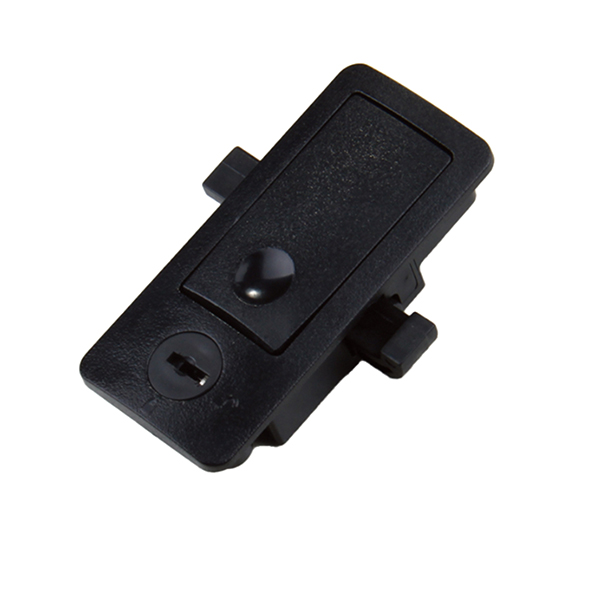 DK725-7/DK725-8/DK725-5 Push-to-Close Latch with Nylon Body and Rotating Lock Mechanism