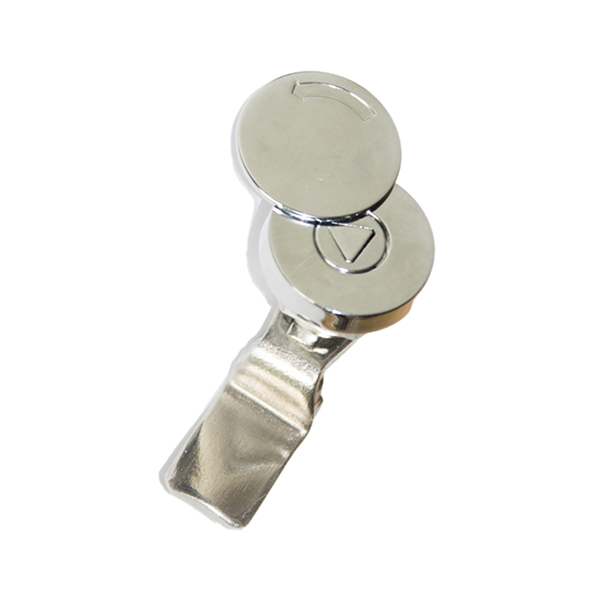 MS758 Cam Lock Series with Cover Plate, 90° Rotation, Zinc Alloy Construction