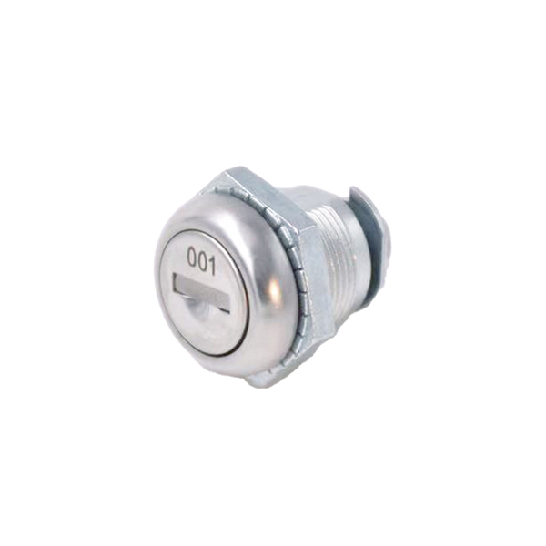 MS744 Cam Lock with 90° Rotation, Zinc Alloy Construction, Zinc-Plated Steel Cam