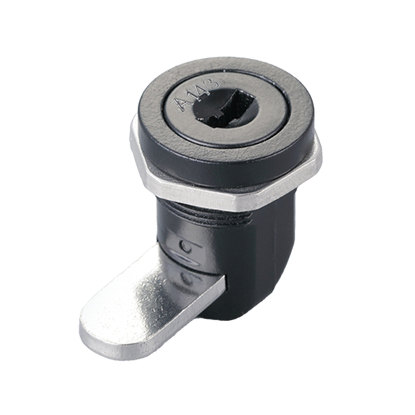 MS786 Locking Cam – 180° Rotation, Black-Coated Zinc Alloy, Secure Lock Core